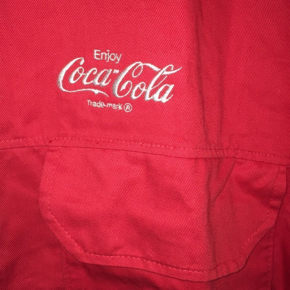 Coca Cola Drivers vintage retro delivery jacket L - Picture 2 of 3